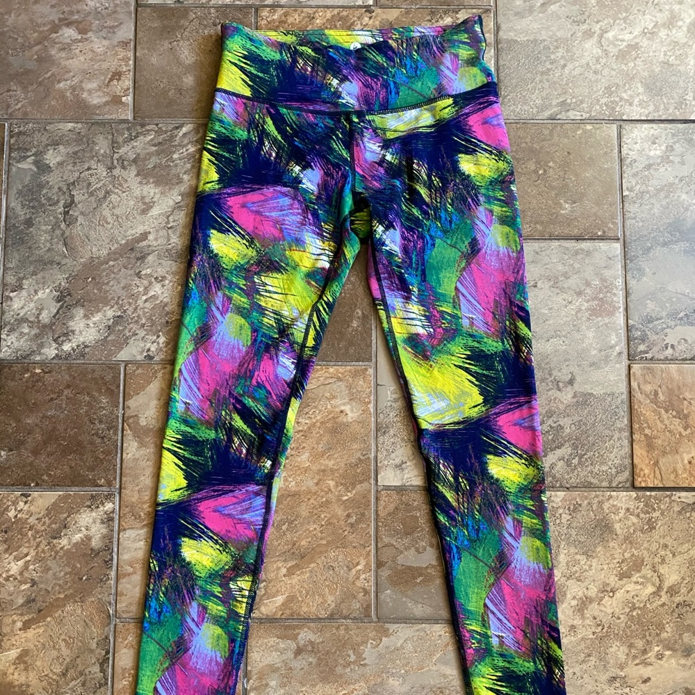 90 Degree soft multi colored workout leggings